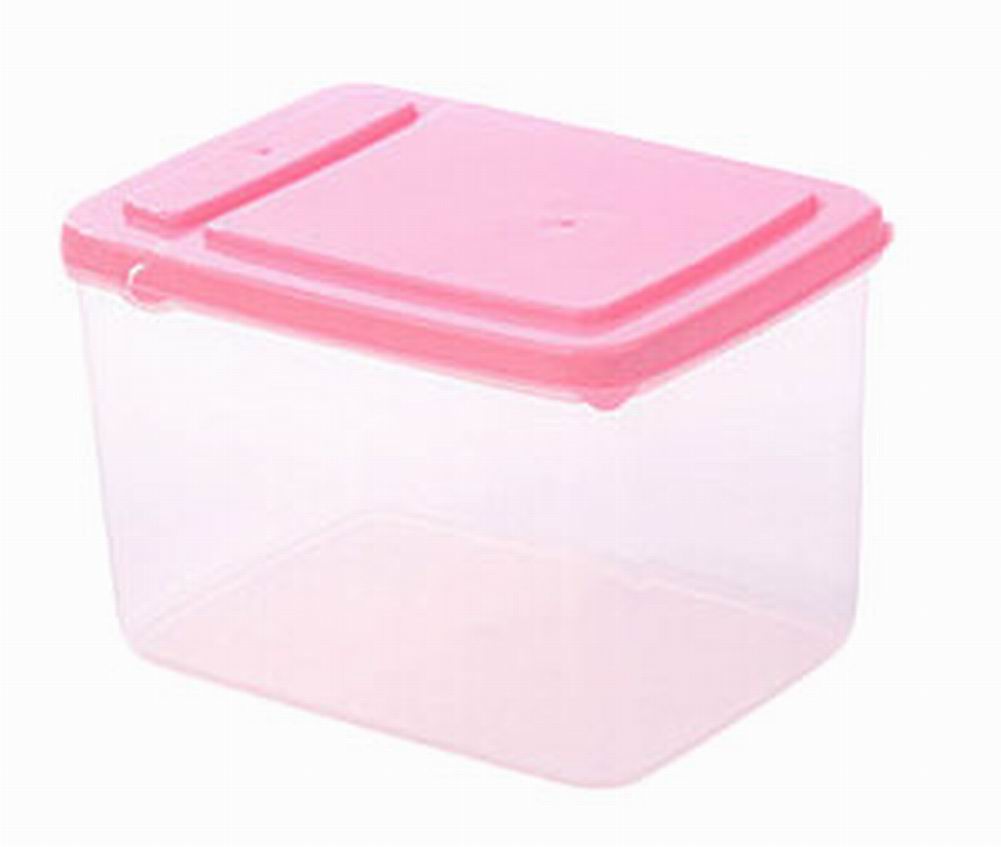 Food storage boxes, set of 3 in Pink