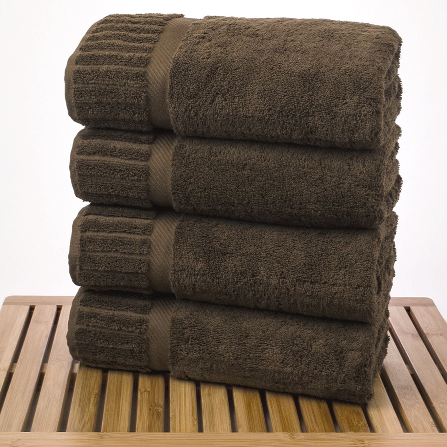 Luxury Hotel & Spa Towel 100% Genuine Turkish Cotton Bath Towels - Gra–  Qolture