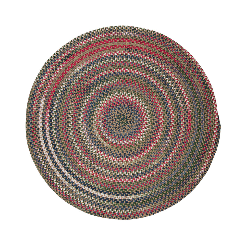 Colonial Mills Chestnut Knoll Straw Beige 12' Round Area Rug