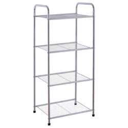 4-Tier Metal Storage Display Shelf