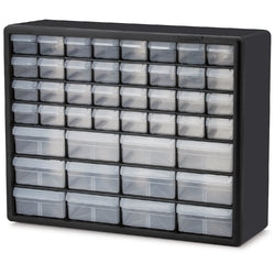 Hardware Craft Fishing Garage Storage Cabinet in Black with Drawers