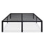 California King Heavy Duty 18-inch High Rise Metal Platform Bed Frame