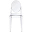 Stackable Clear Acrylic Dining Chair for Indoor or Outdoor Use