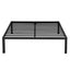 Full size 16-inch High Heavy Duty Metal Platform Bed Frame