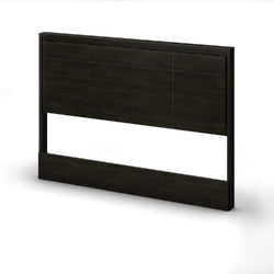 Queen size Contemporary Headboard in Ebony Wood Finish